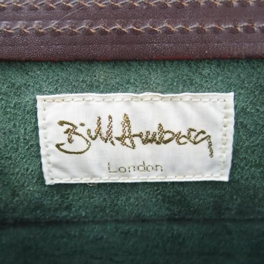 極上★(英)ビルアンバーグ/Bill Amberg【時価30万円程度★ロケットバッグ/Rocket Bag】ブリーフケース/メンズ/ビジネス/バッグ/濃茶★N5818