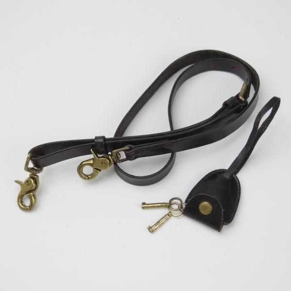 極上★(英)W&H GIDDEN【貴重★シュナイダーブーツ買収前の製品/ブライドルレザー】ブリーフケース/ビジネス/バッグ/黒/鞄/WHギデン★N5819