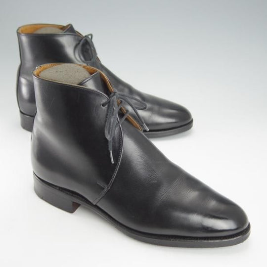 ★トリッカーズ SIZE 6.5【現行定価8.5万円程度★ジョージブーツ/4764】チャッカブーツ/カーフ/黒/メンズ/Tricker's★i226
