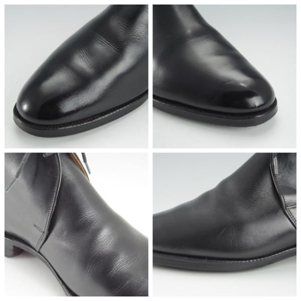 ★トリッカーズ SIZE 6.5【現行定価8.5万円程度★ジョージブーツ/4764】チャッカブーツ/カーフ/黒/メンズ/Tricker's★i226