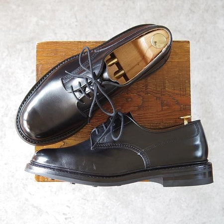極美品★トリッカーズ SIZE 8【定価￥84,700-★ダイナイトソール仕様/Woodstock/5636】カントリーシューズ/短靴/黒/Tricker's★i227