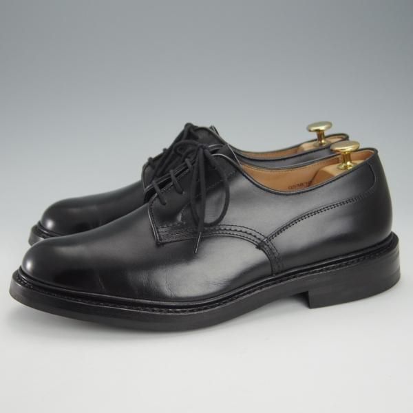 極美品★トリッカーズ SIZE 8【定価￥84,700-★ダイナイトソール仕様/Woodstock/5636】カントリーシューズ/短靴/黒/Tricker's★i227