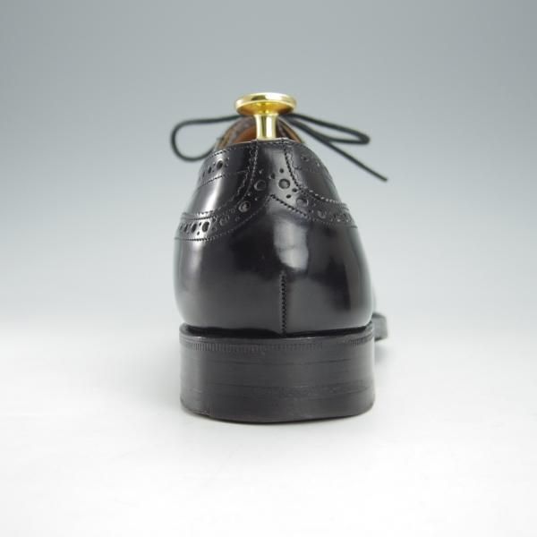 ★チャーチ 80F/UK8【旧チャーチ★ブックバインダーカーフ/3都市ロゴ/HICKSTEAD】84ラスト/フルブローグ/黒/メンズ/Church's★i228