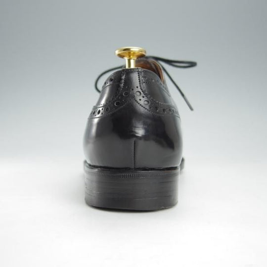 ★チャーチ 80F/UK8【旧チャーチ★ブックバインダーカーフ/3都市ロゴ/HICKSTEAD】84ラスト/フルブローグ/黒/メンズ/Church's★i228