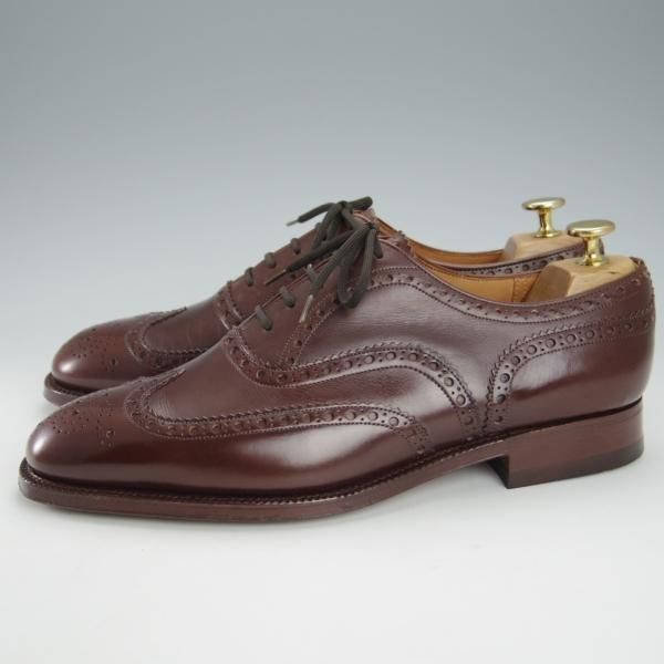 極美品★チャーチ 80F/UK8【現行定価￥144,100-★旧チャーチ/73ラスト/CHETWYND】チェットウィンド/3都市ロゴ/BRACKEN/Church's★i229