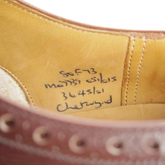 極美品★チャーチ 80F/UK8【現行定価￥144,100-★旧チャーチ/73ラスト/CHETWYND】チェットウィンド/3都市ロゴ/BRACKEN/Church's★i229