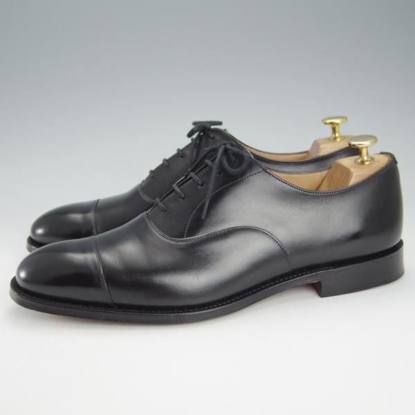 極美品★チャーチ 80F/UK8【定価￥144,100-★コンサル/CONSUL】173ラスト/ストレートチップ/カーフ/黒/メンズ/Church's★i230