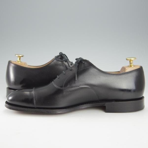 極美品★チャーチ 80F/UK8【定価￥144,100-★コンサル/CONSUL】173ラスト/ストレートチップ/カーフ/黒/メンズ/Church's★i230