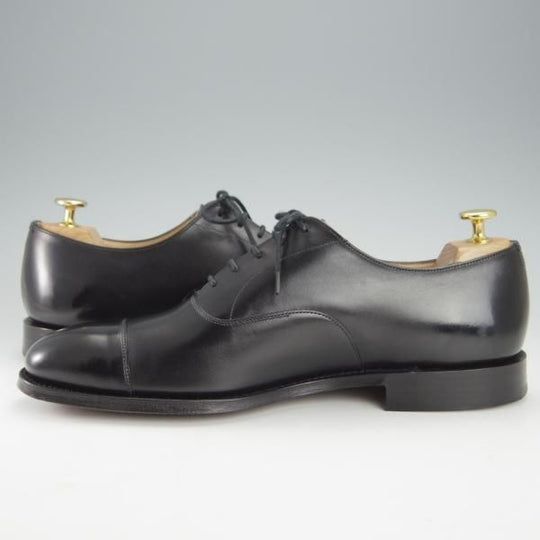 極美品★チャーチ 80F/UK8【定価￥144,100-★コンサル/CONSUL】173ラスト/ストレートチップ/カーフ/黒/メンズ/Church's★i230