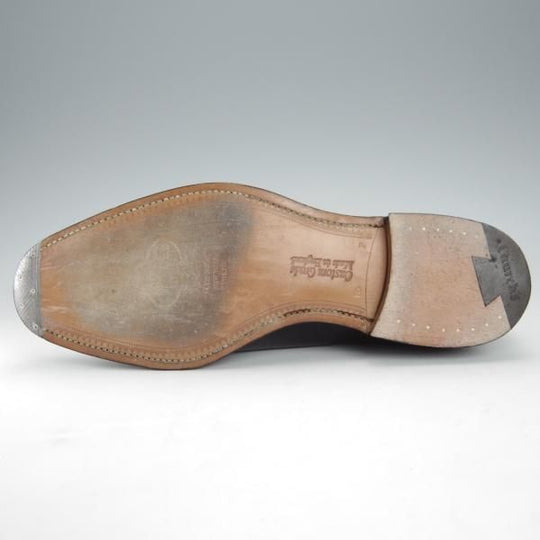 極美品★チャーチ 80F/UK8【定価￥144,100-★コンサル/CONSUL】173ラスト/ストレートチップ/カーフ/黒/メンズ/Church's★i230