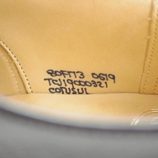 極美品★チャーチ 80F/UK8【定価￥144,100-★コンサル/CONSUL】173ラスト/ストレートチップ/カーフ/黒/メンズ/Church's★i230