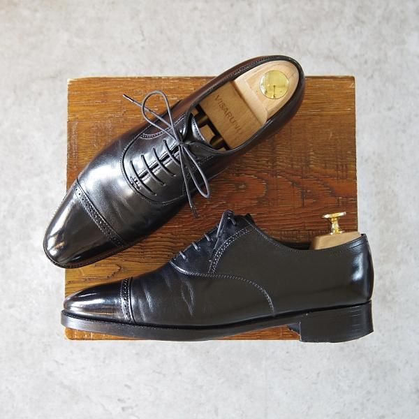 ✨定価332,200円/未使用品✨JHON LOBB PHILIP2 ジョンロブ PHILIP-II 7000 オックスフォードカーフ BLACK D