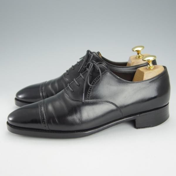 希少　ジョンロブ　フィリップ２　６．５D　黒　プレステージライン JOHN LOBB - 希少 ジョンロブ フィリップ2 6．5D 黒