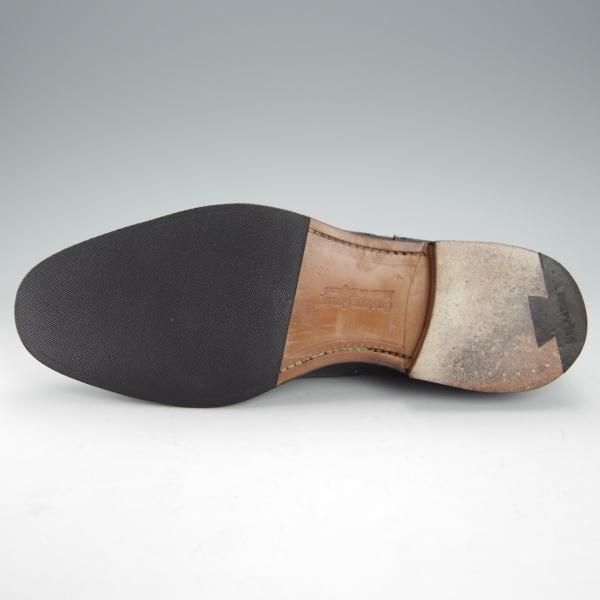 極美品★チャーチ 80F/UK8【定価￥155,100-★ディプロマット/DIPLOMAT】173ラスト/セミブローグ/カーフ/黒/メンズ/Church's★i233