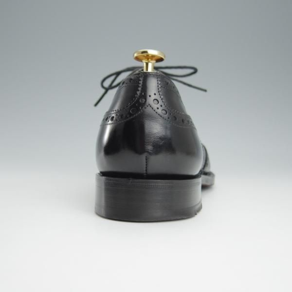 極美品★チャーチ80F/UK8【現行定価￥176,000-★チェットウィンド/CHETWYND】173ラスト/フルブローグ/カーフ/黒/メンズ/Church's★i234