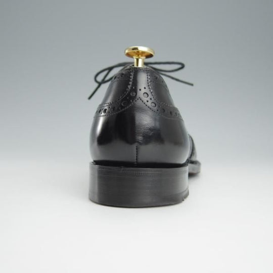 極美品★チャーチ80F/UK8【現行定価￥176,000-★チェットウィンド/CHETWYND】173ラスト/フルブローグ/カーフ/黒/メンズ/Church's★i234