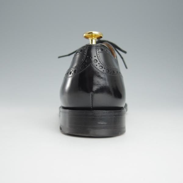 極美品★チャーチ80F/UK8【現行定価￥176,000-★チェットウィンド/CHETWYND】173ラスト/フルブローグ/カーフ/黒/メンズ/Church's★i234