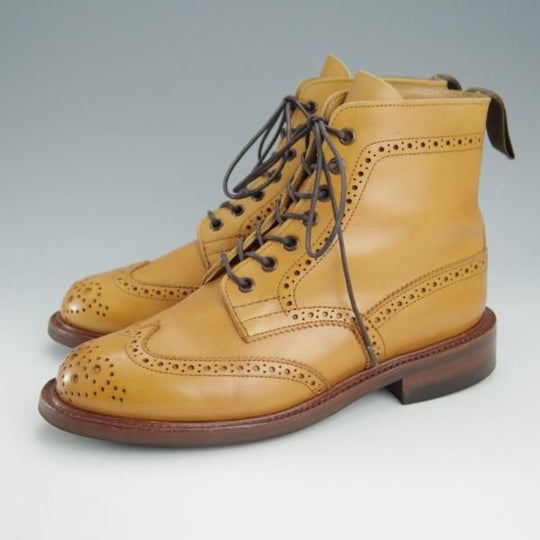 極上★トリッカーズ(レディース) SIZE 4.5【定価￥96,800-★エイコンアンティーク/カントリーブーツ】L5411/薄茶/Tricker's★i236