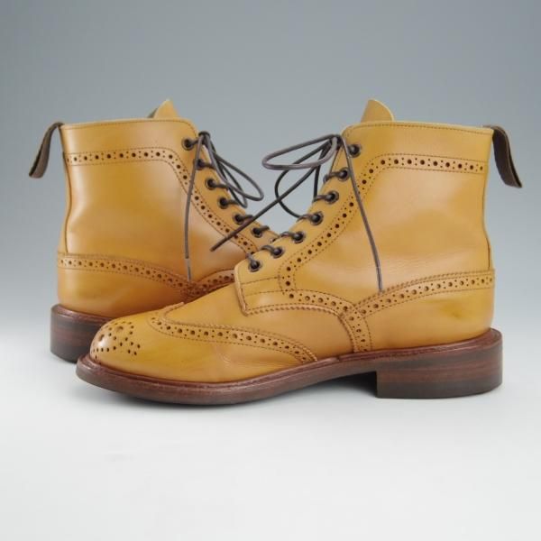 極上★トリッカーズ(レディース) SIZE 4.5【定価￥96,800-★エイコンアンティーク/カントリーブーツ】L5411/薄茶/Tricker's★i236