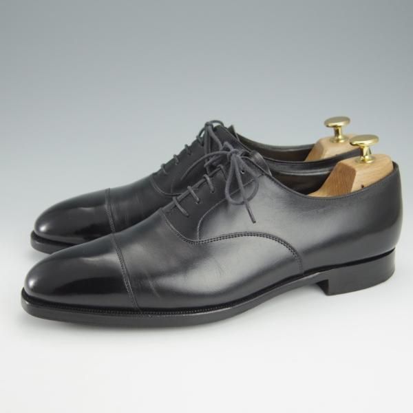 美品★クロケット&ジョーンズ 7.5E【定価￥101,200-★オードリー/AUDLEY】ハンドグレードライン/337ラスト/カーフ/黒/Crockett&Jones★i237