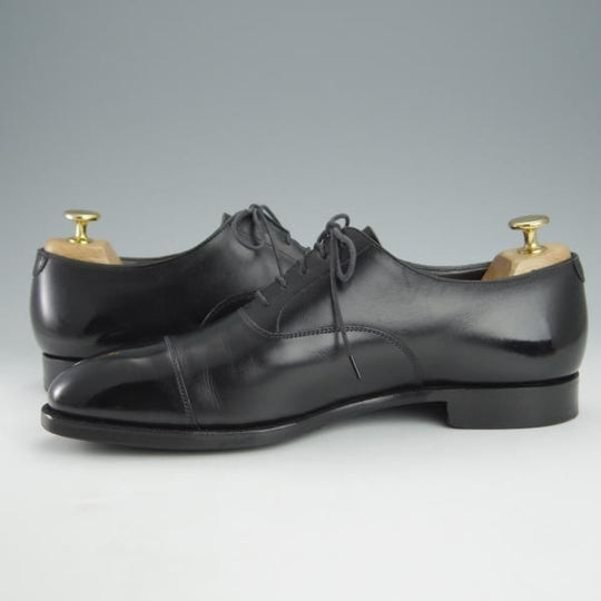 美品★クロケット&ジョーンズ 7.5E【定価￥101,200-★オードリー/AUDLEY】ハンドグレードライン/337ラスト/カーフ/黒/Crockett&Jones★i237