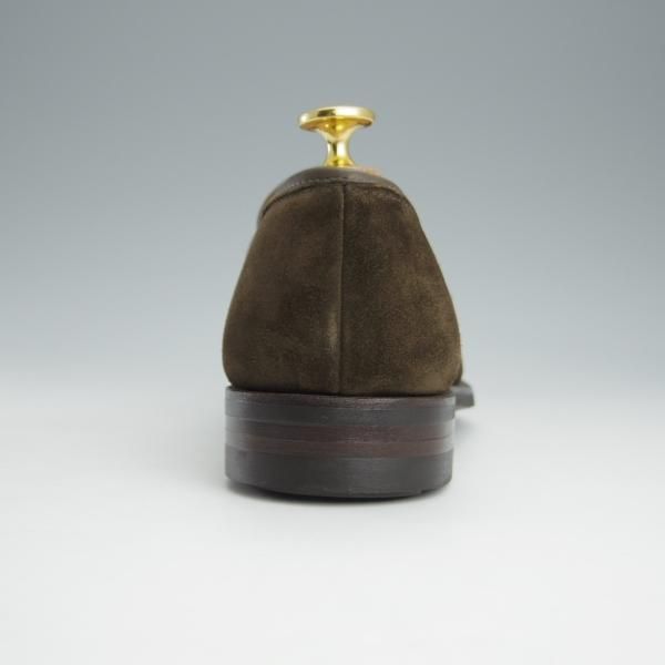 ほぼ未使用★クロケット&ジョーンズ 6E【ダイナイトソール★SYDNEY/シドニー】341ラスト/コインローファー/スエード/Crockett&Jones★i240