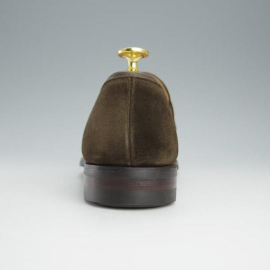 ほぼ未使用★クロケット&ジョーンズ 6E【ダイナイトソール★SYDNEY/シドニー】341ラスト/コインローファー/スエード/Crockett&Jones★i240