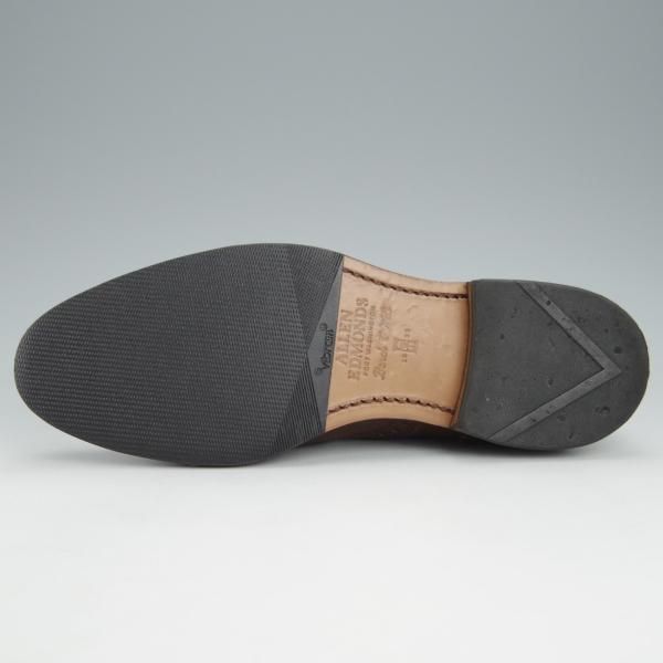 極美品★(米)アレンエドモンズ 6C【定価￥75,900-★Strand/ストランド】セミブローグ/カーフ/CIGAR/茶/メンズ/ALLEN EDMONDS★i242