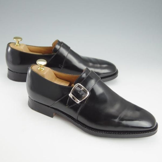 極美品★チャーチ 80F/UK8【現行定価￥165,000-★旧チャーチ/ブックバインダーカーフ】73ラスト/3都市ロゴ/Westbury/黒/Church's★i244