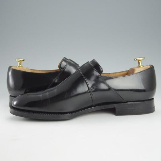 極美品★チャーチ 80F/UK8【現行定価￥165,000-★旧チャーチ/ブックバインダーカーフ】73ラスト/3都市ロゴ/Westbury/黒/Church's★i244