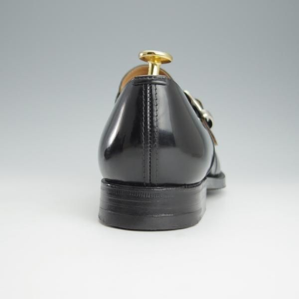 極美品★チャーチ 80F/UK8【現行定価￥165,000-★旧チャーチ/ブックバインダーカーフ】73ラスト/3都市ロゴ/Westbury/黒/Church's★i244