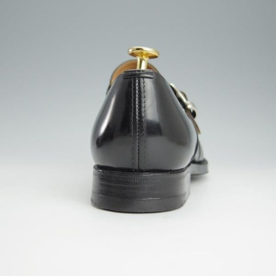 極美品★チャーチ 80F/UK8【現行定価￥165,000-★旧チャーチ/ブックバインダーカーフ】73ラスト/3都市ロゴ/Westbury/黒/Church's★i244