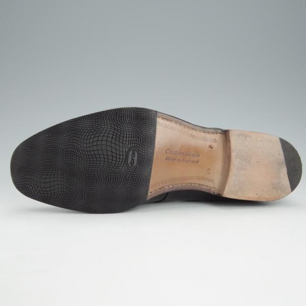 極美品★チャーチ 80F/UK8【現行定価￥165,000-★旧チャーチ/ブックバインダーカーフ】73ラスト/3都市ロゴ/Westbury/黒/Church's★i244