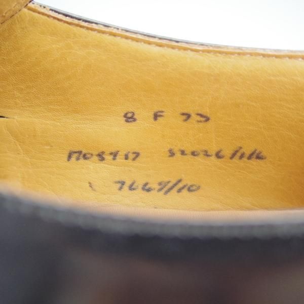 極美品★チャーチ 80F/UK8【現行定価￥165,000-★旧チャーチ/ブックバインダーカーフ】73ラスト/3都市ロゴ/Westbury/黒/Church's★i244