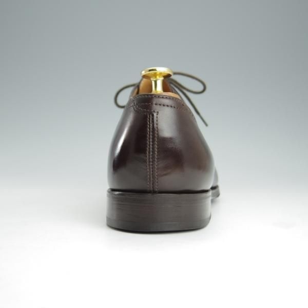 極上★ジョンロブ 8.5E【★ミスティカーフ/SAUNTON/7000ラスト】セミブローグ/カーフ/濃茶/メンズ/JOHN LOBB★i246