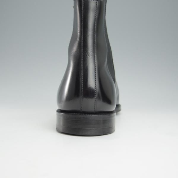 美品★クロケット&ジョーンズ 8.5D【ハンドグレードライン★COWDRAY/337ラスト】サイドゴアブーツ/カーフ/黒/Crockett&Jones★i248