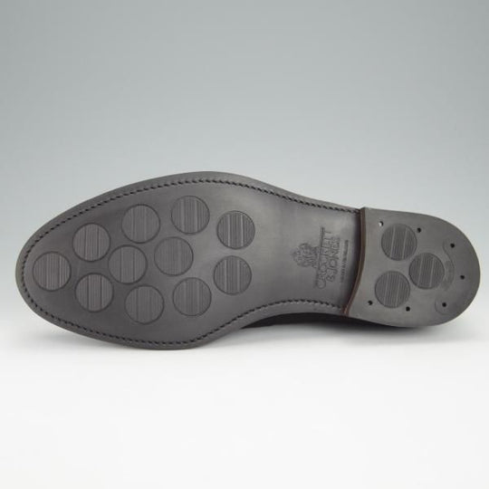 極美品★クロケット&ジョーンズ 7E【定価￥75,900-★CAVENDISH 3/キャベンディッシュ 3】タッセルローファー/黒/Crockett&Jones★i249