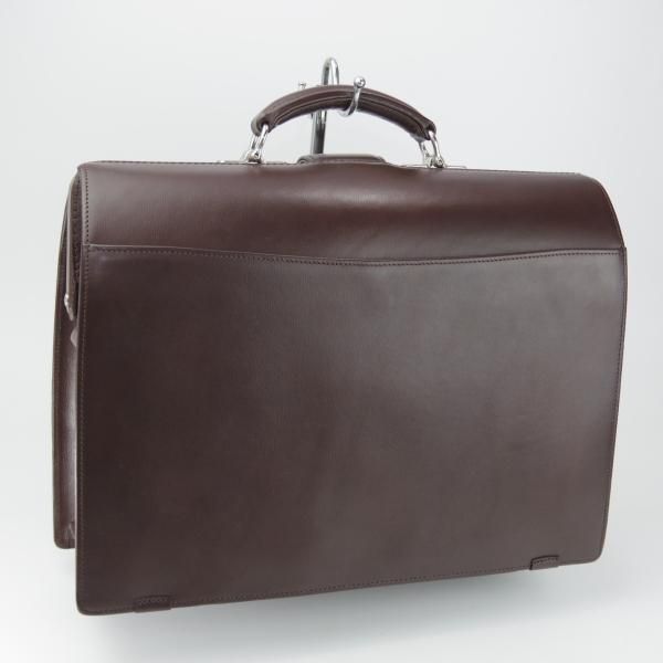 極上★ポーター/PORTER【定価￥70,4000-★レザー/ダレスバッグ】メンズ/ビジネス/バッグ/ブリーフケース/濃茶/革/鞄★N5820