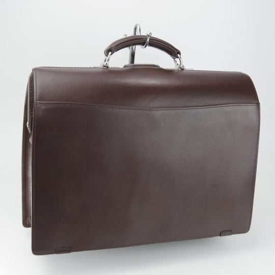 極上★ポーター/PORTER【定価￥70,4000-★レザー/ダレスバッグ】メンズ/ビジネス/バッグ/ブリーフケース/濃茶/革/鞄★N5820