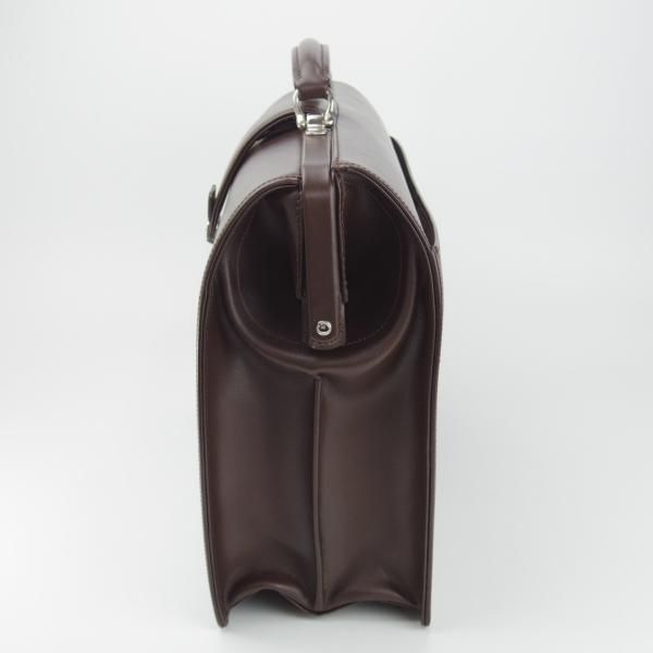 極上★ポーター/PORTER【定価￥70,4000-★レザー/ダレスバッグ】メンズ/ビジネス/バッグ/ブリーフケース/濃茶/革/鞄★N5820
