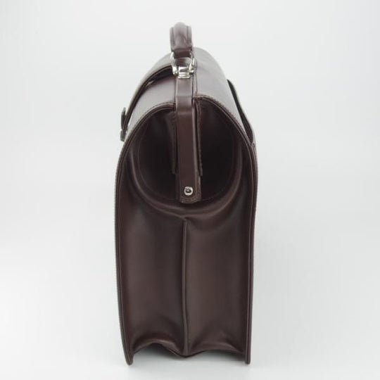 極上★ポーター/PORTER【定価￥70,4000-★レザー/ダレスバッグ】メンズ/ビジネス/バッグ/ブリーフケース/濃茶/革/鞄★N5820