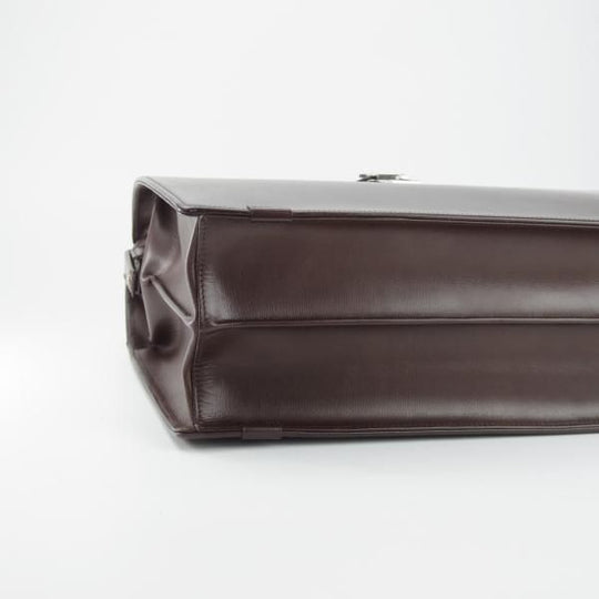 極上★ポーター/PORTER【定価￥70,4000-★レザー/ダレスバッグ】メンズ/ビジネス/バッグ/ブリーフケース/濃茶/革/鞄★N5820