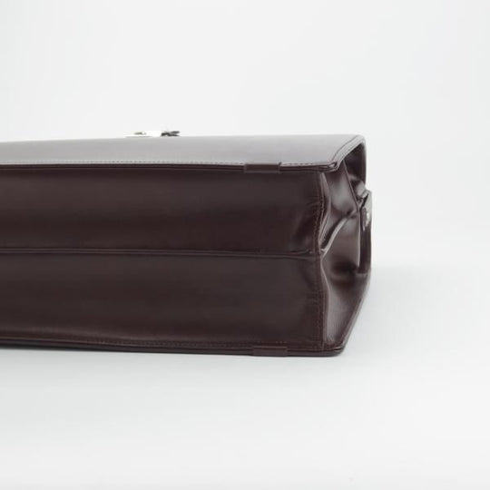 極上★ポーター/PORTER【定価￥70,4000-★レザー/ダレスバッグ】メンズ/ビジネス/バッグ/ブリーフケース/濃茶/革/鞄★N5820