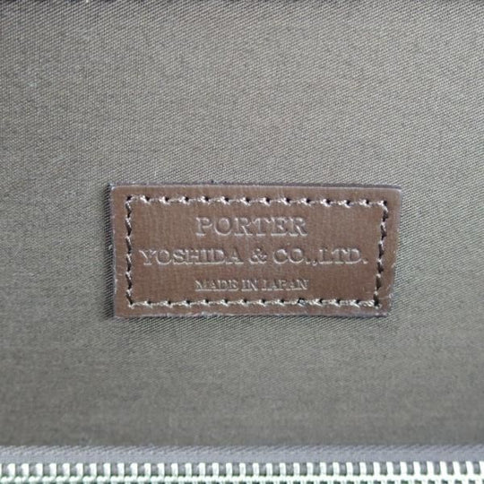 極上★ポーター/PORTER【定価￥70,4000-★レザー/ダレスバッグ】メンズ/ビジネス/バッグ/ブリーフケース/濃茶/革/鞄★N5820