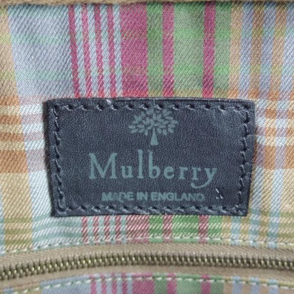 極上★(英)マルベリー/Mulberry【英国製★レザー/ブリーフケース/黒】メンズ/ビジネス/バッグ/鞄★N5821