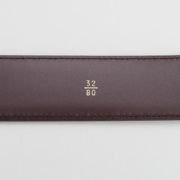 美品★チャーチ 32インチ/80cm【現行定価￥66,000-★レザー/ベルト/茶】本革/メンズ/ビジネス/Church's★i259