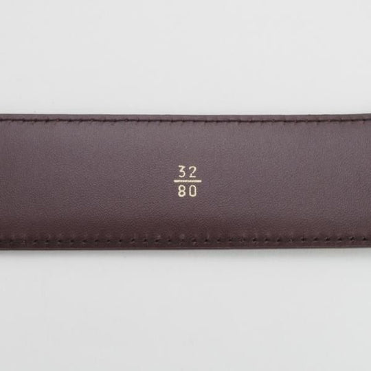 美品★チャーチ 32インチ/80cm【現行定価￥66,000-★レザー/ベルト/茶】本革/メンズ/ビジネス/Church's★i259