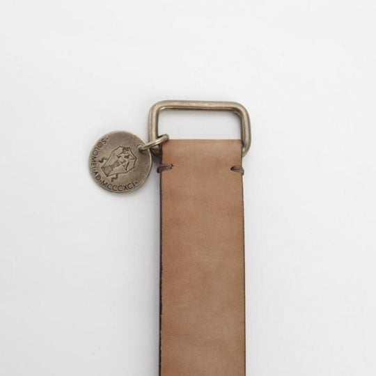 ほぼ展示品程度★(伊)ブルネロクチネリ Mサイズ【★レザー/ベルト/茶】ヌバック/本革/メンズ/ビジネス/BRUNELLO CUCINELLI★i261