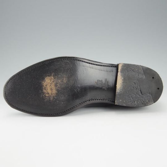 極美品★オールデン 8D【コードバン仕様★ハンプトンラスト/9016】パンチドキャップトゥ/黒/メンズ/ALDEN★i250