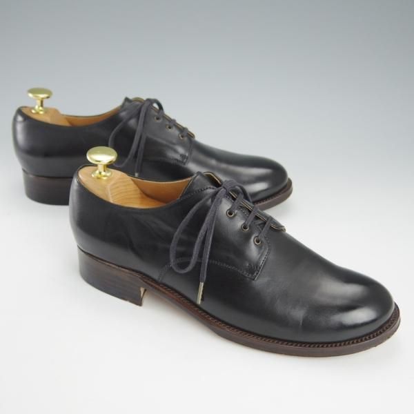 極美品★forme/フォルメ(レディース) SIZE 3(23cm程度)【定価￥68,200-★グッドイヤーウェルテッド製法/ff-20】プレーントゥ/黒★i255